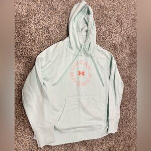 Women's Under Armour Hoodie Mint Green Size M casual wear great used condition